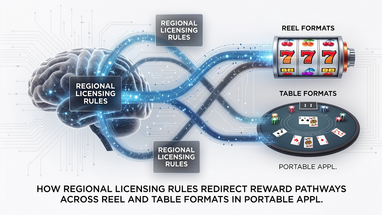 Mobile screen displaying interconnected reward indicators between slot reels and live table sessions