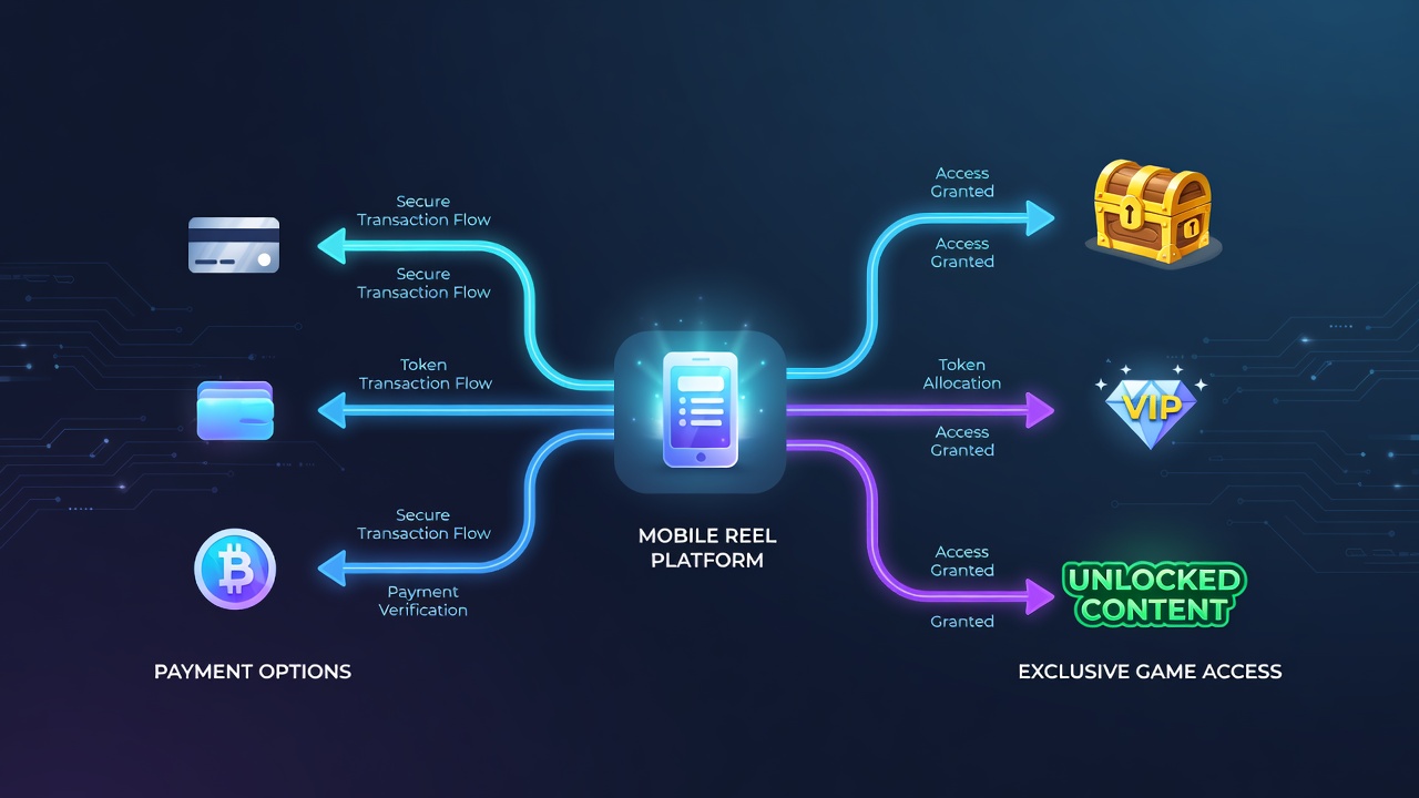 Flowchart illustrating synchronization of mobile reel and dealer incentives through deposit gateways